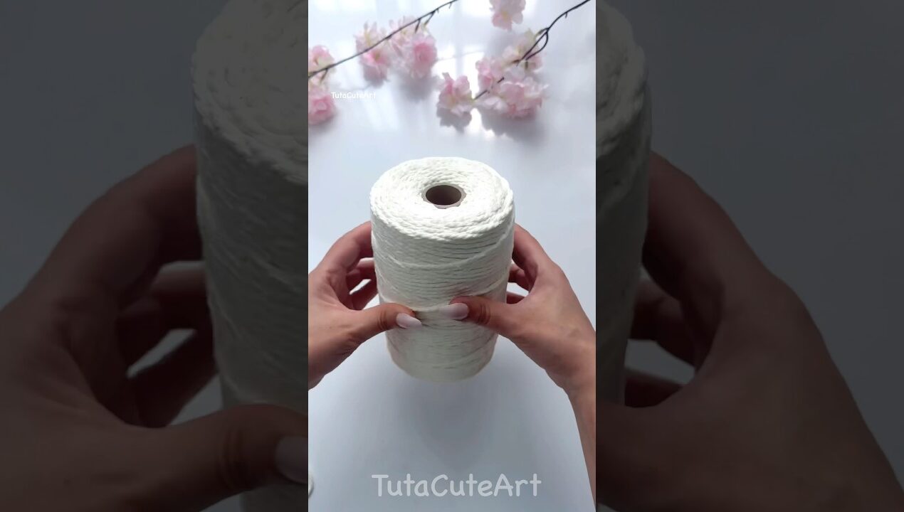 DIY cute storage basket ✨