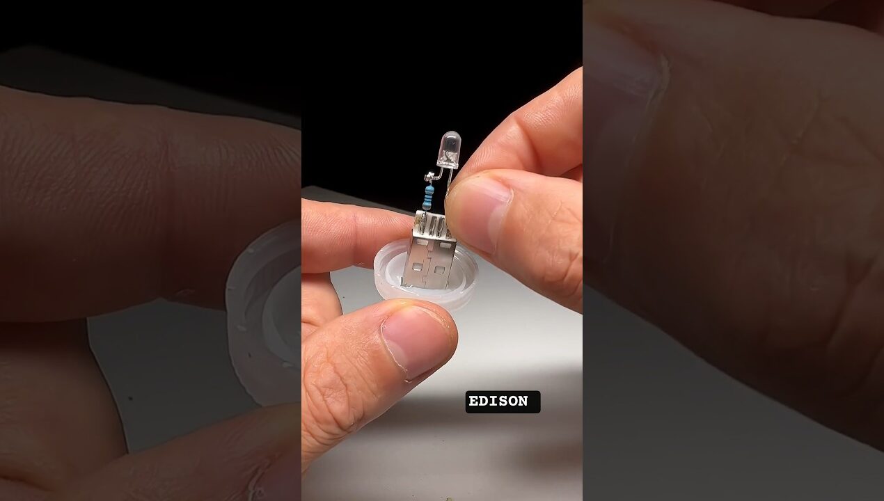 Amazing DIY soft light #shorts #diy #experiment #making #softlight #edison