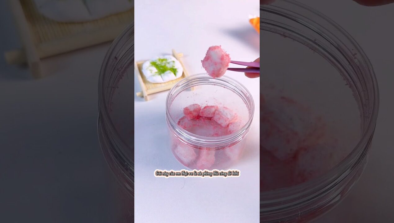 REVIEW Xà Phòng Đậu Phụ Mốc Tự Làm #funnyshorts #diy #trending