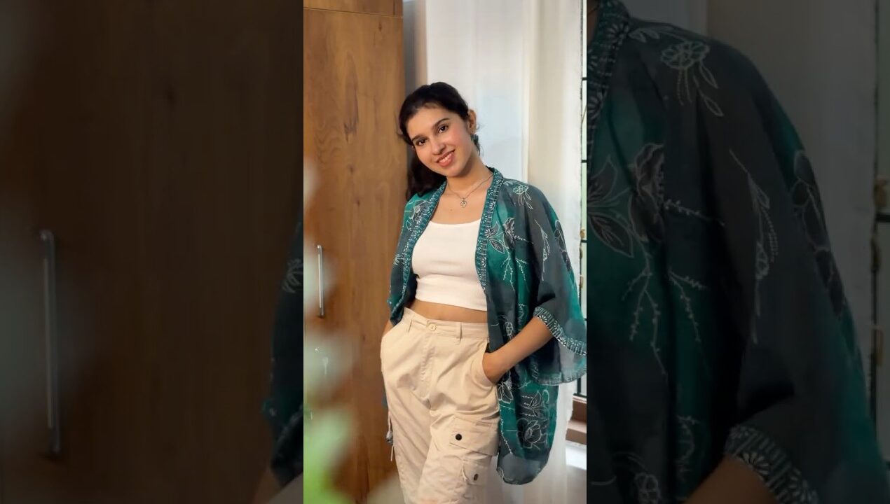 കയ്യിൽ പഴയ സാരി ഉണ്ടോ? 😜 DIY Shrug from Old Saree | Upcycling| Gopika Mothiravally | Malayalam