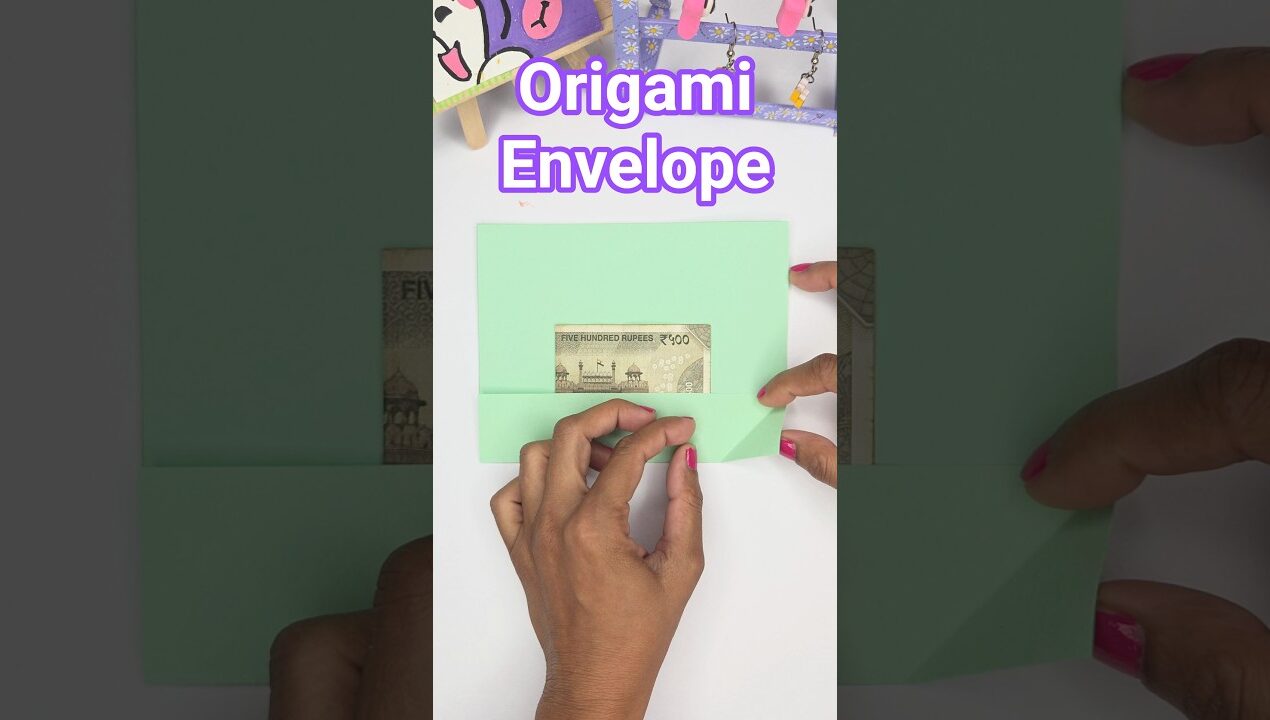 DIY Surprise Envelope 💌 | Easy Origami Gift Idea | Paper Crafts