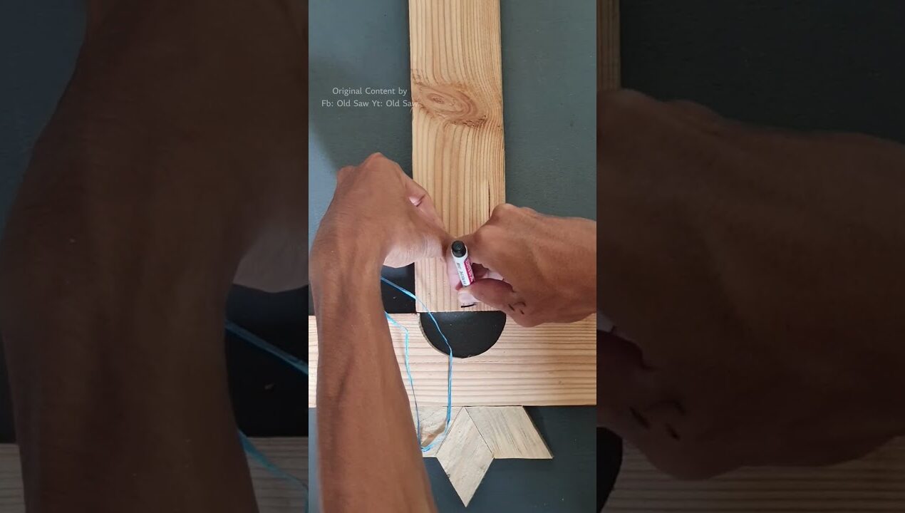 Creative ideas for connecting wood #woodworking #diy #carpentry