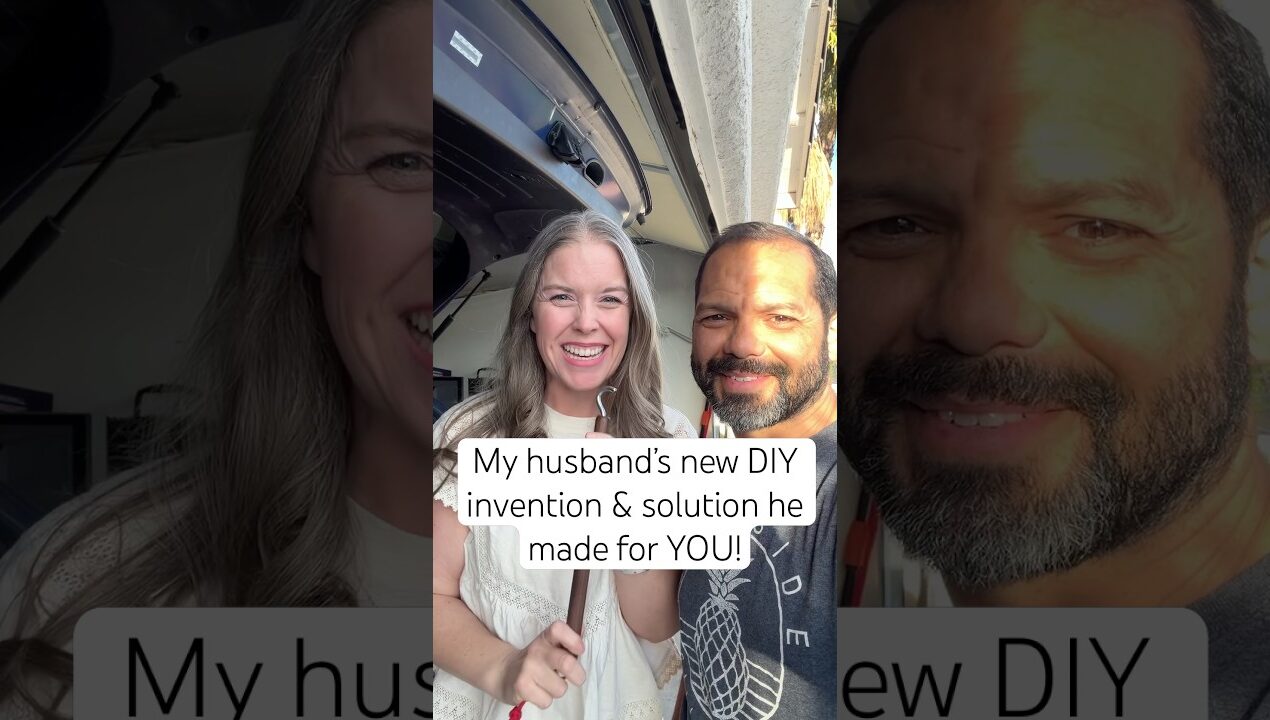 My husband’s DIY invention & solution he made for YOU! #diy #creative #ideas #home #tutorial #couple