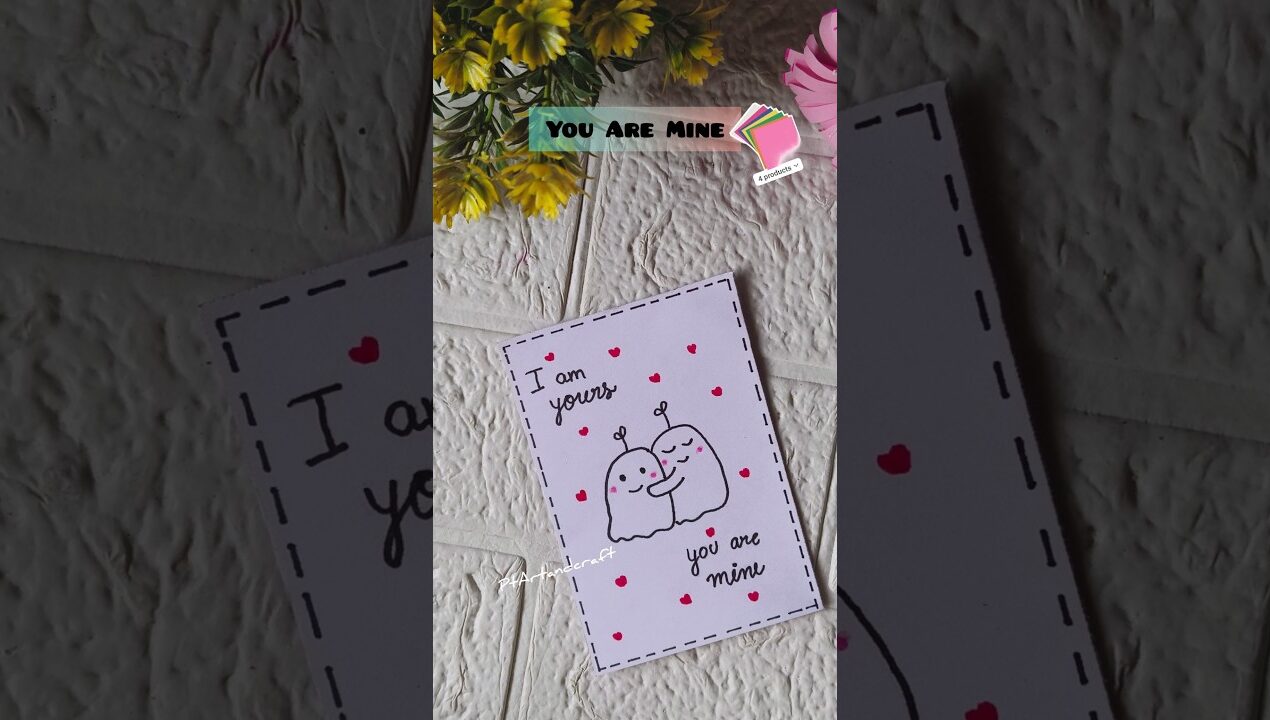 Handmade Card for your loved ones |easy gift card ideas#diy #craft#handmade #giftideas #couple