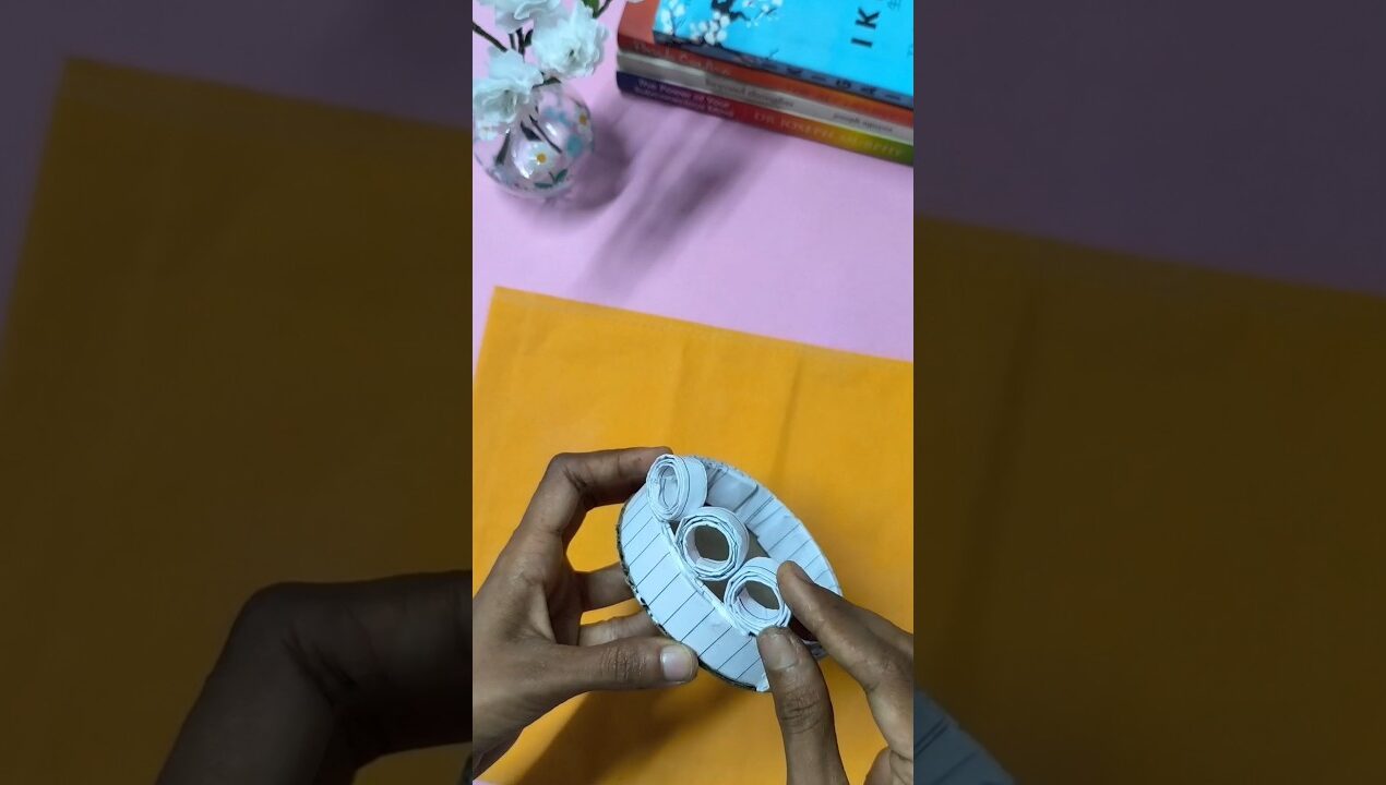 easy diy paper craft #shorts  #craftideas #diycraft