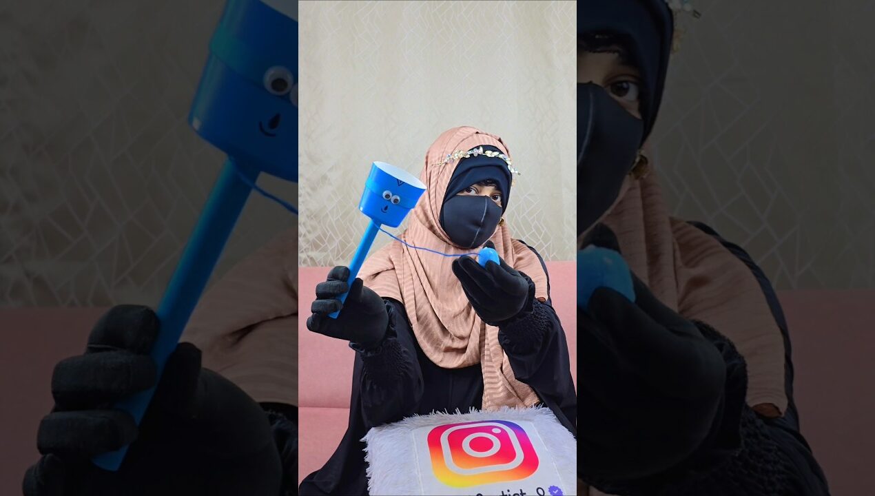 Catching toy craft idea / Paper Cup craft idea for kids #ytshorts #shorts #craft #support