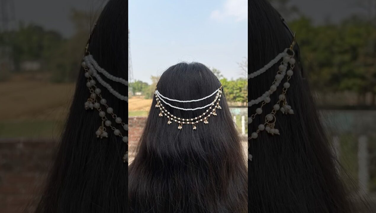 Beautiful DIY hair accessories ￼#diy #shorts #craft