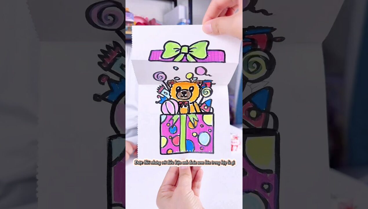 REVIEW Tranh Origami Nhiều Bất Ngờ Thú Vị #funnyshorts #origami #diy #trending