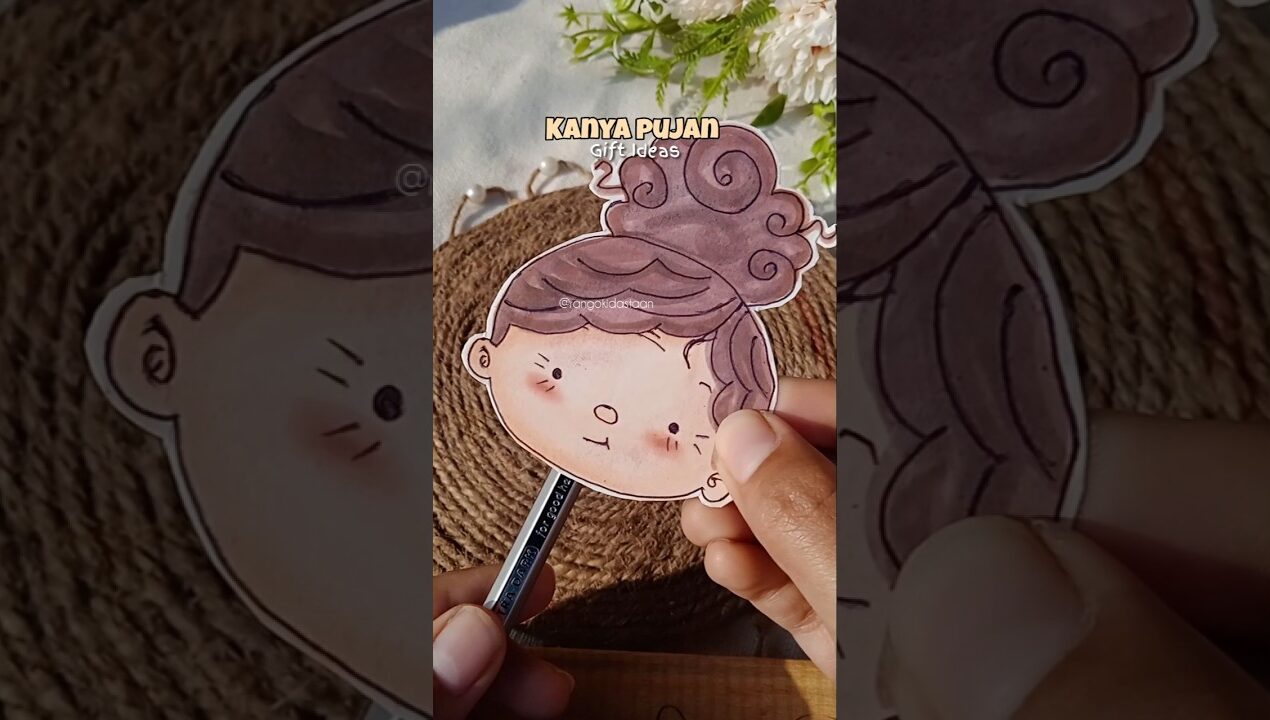 Kanya Pujan Gift Idea✨DIY Navratri Kanya Pujan Return Gift✨Easy Handmade Gift for Kanjak #shorts