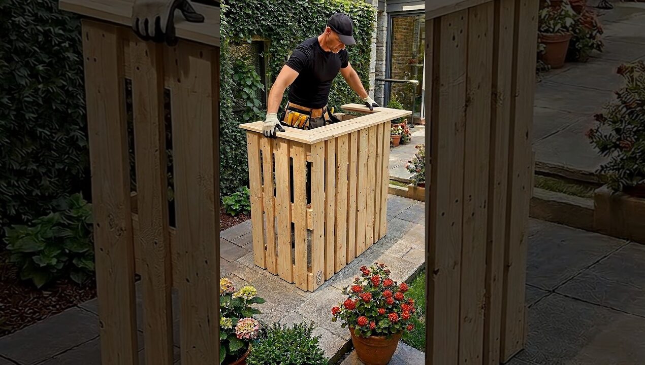 DIY Pallet Bar : From Trash to Treasure! Step By Step