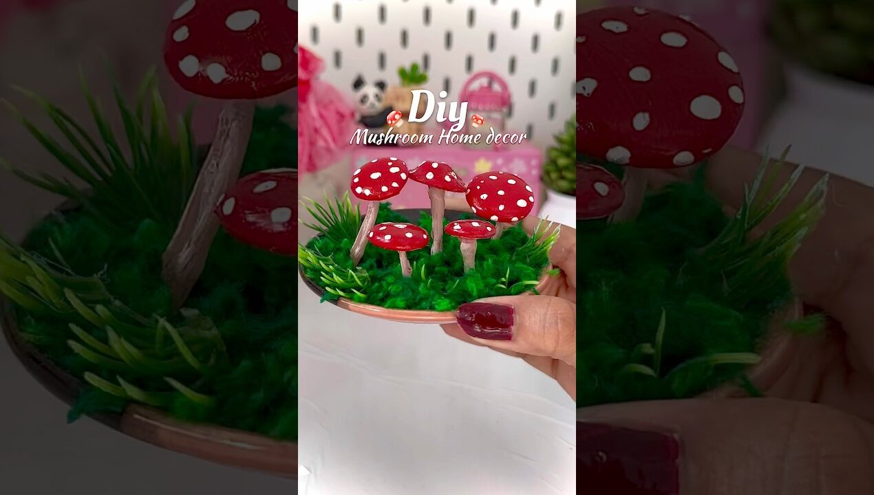 Diy mushroom #shorts #viralshort #diy #crafing #craft #diymushroom