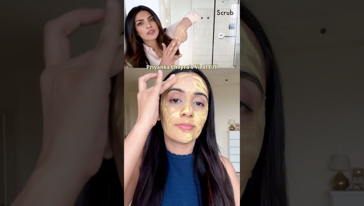 Priyanka Chopra’s Viral DIY for tan removal #shorts #ashortaday #diy #priyankachopra #diyideas