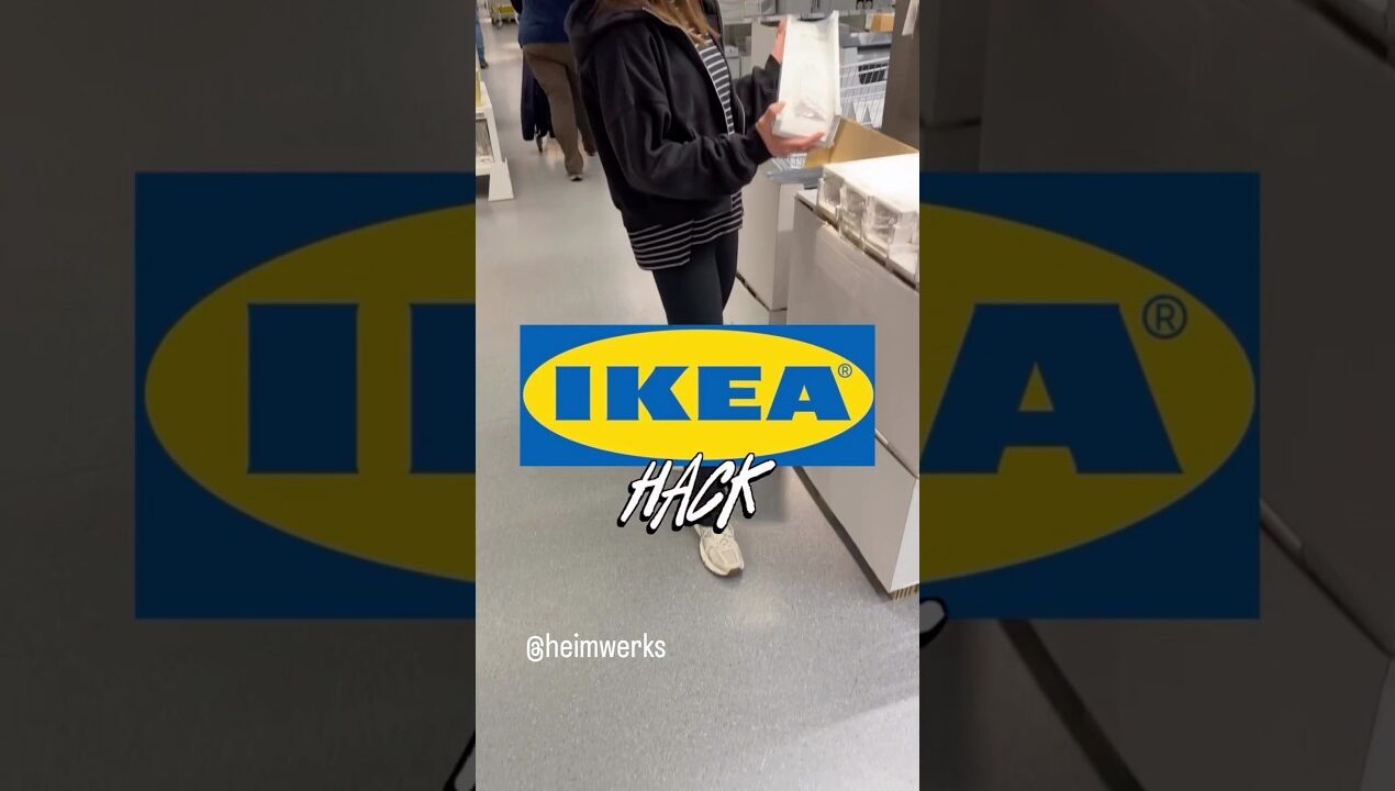 Ikea Hack 🖤 ig: heimwerks #ikea #ikeahack #ikeadiy #diy #homedecor #home #homehacks #reklam