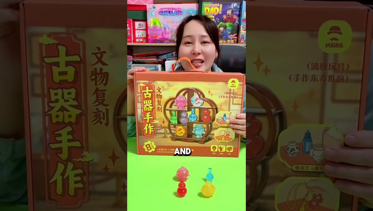 DIY Super Strong Shiny Vases at Home! ✨🏺😍 #shorts