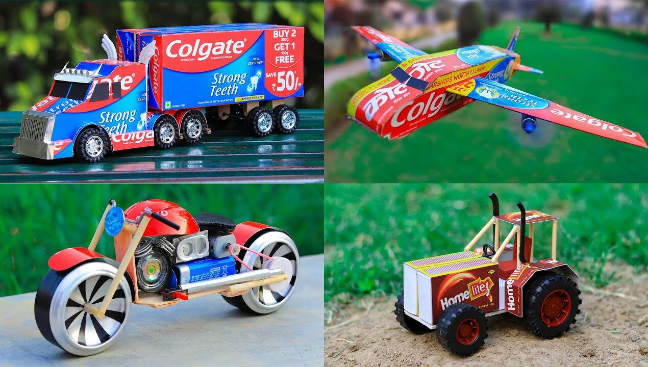 4 Amazing DIY TOYs | Awesome Ideas | Homemade Inventions