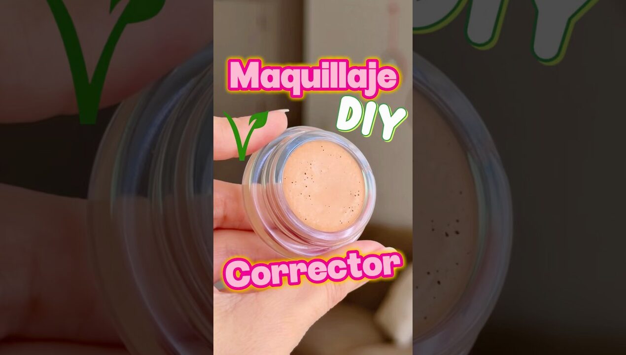 Maquillaje corrector / concealer – Natural y vegano – DIY – Mixi🌱