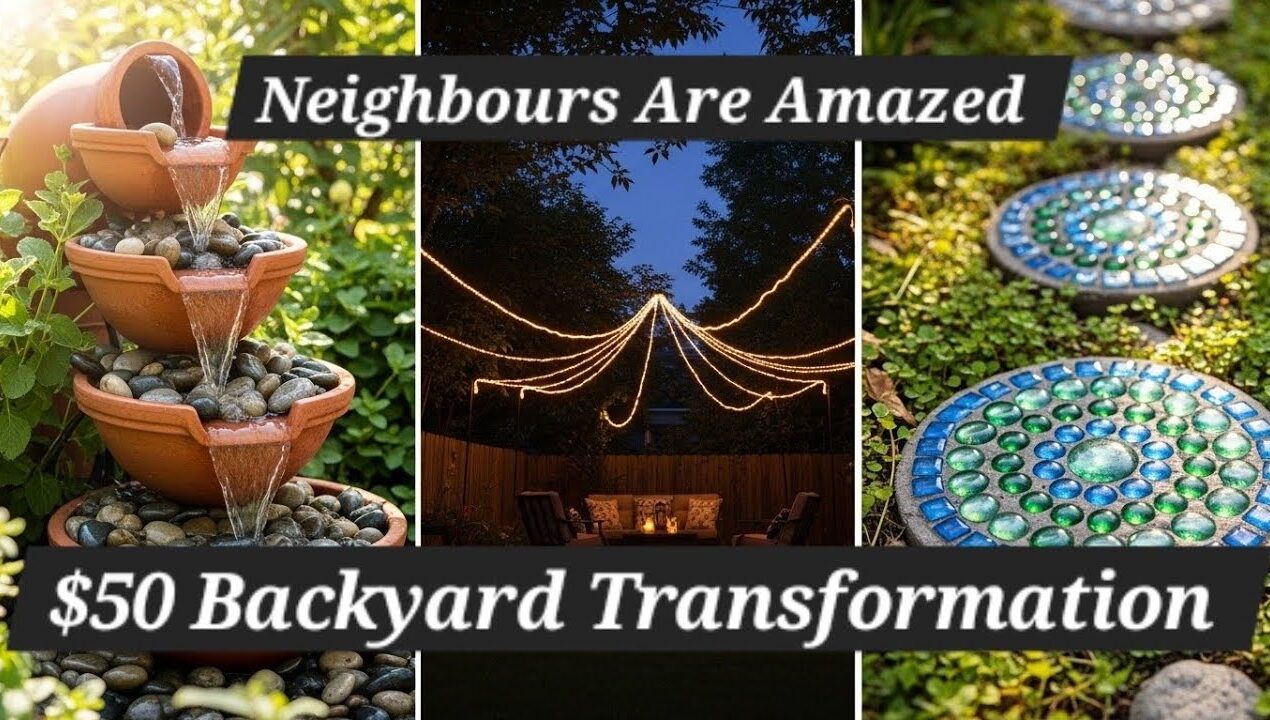 Garden Transformations Under $10 Each 🌿 | Easy DIY Projects for Every Backyard”