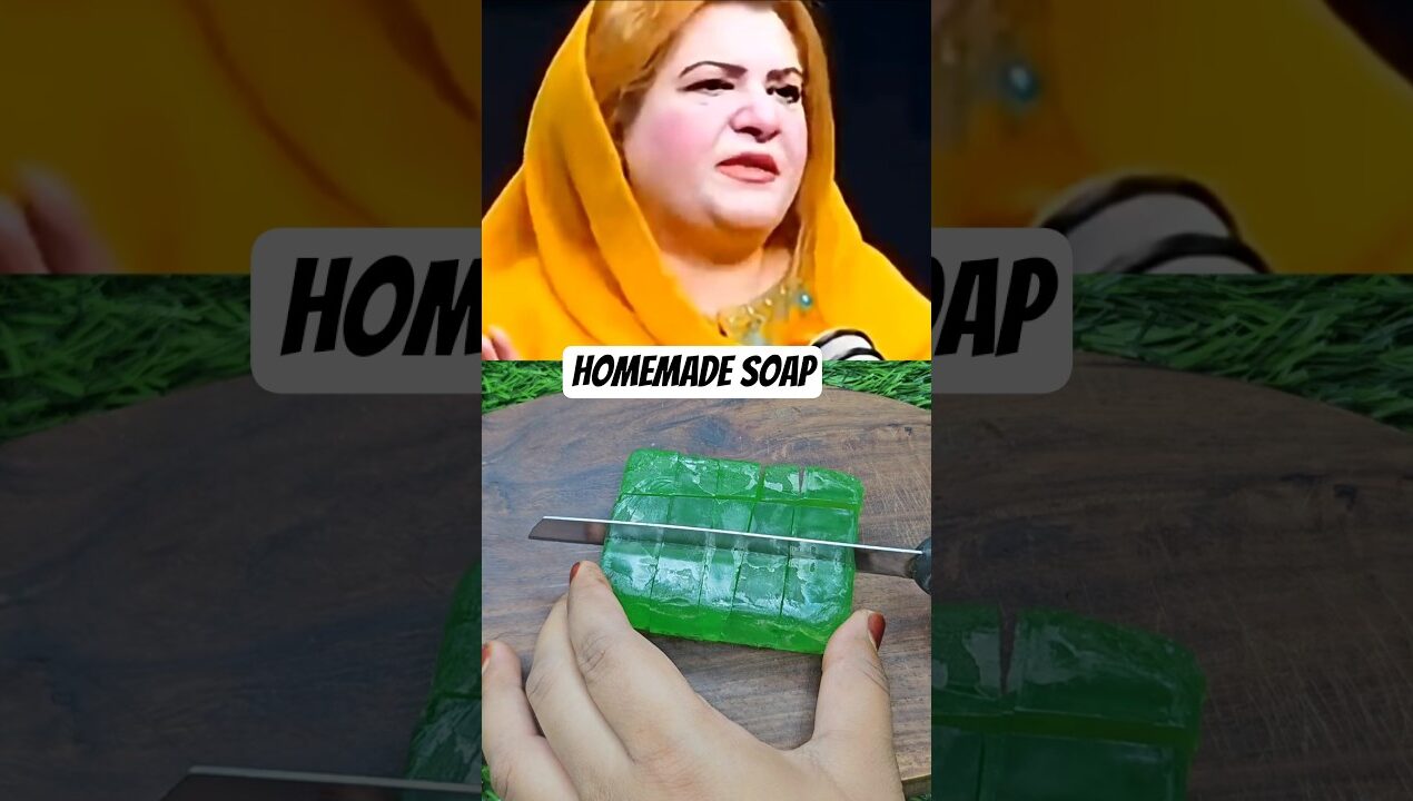 DIY homemade instant glow soap #skincare #diy #remedies #shorts #fyp
