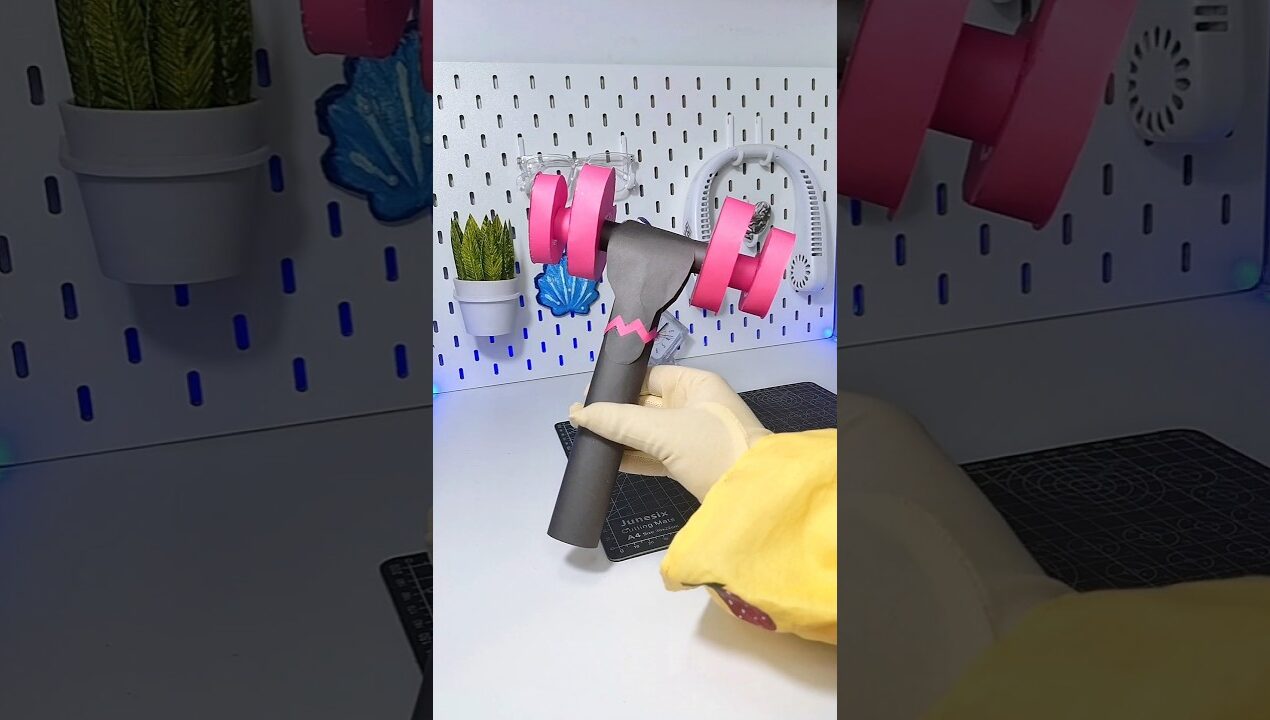 black pink light stick #colourpapercraft #diyideas #blackpink #craft