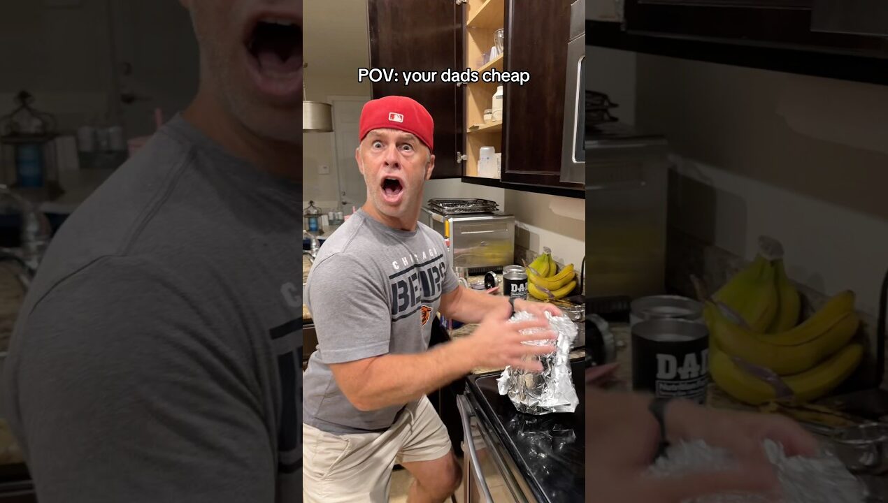 Where’d he get his 😂 @mattymoellz #cheap #dad #diy #unc #relatable