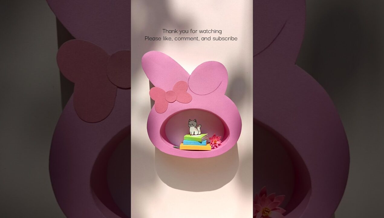 My Melody Aesthetic Shelf 💗✨ | Sanrio DIY Mini Room #shorts #sanrio