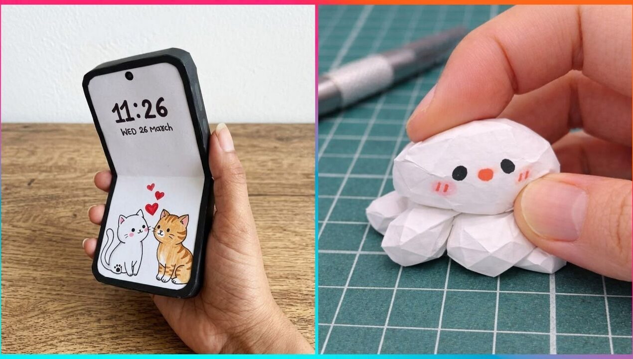 Easy Paper Crafts Anyone Can Do ▶ 5