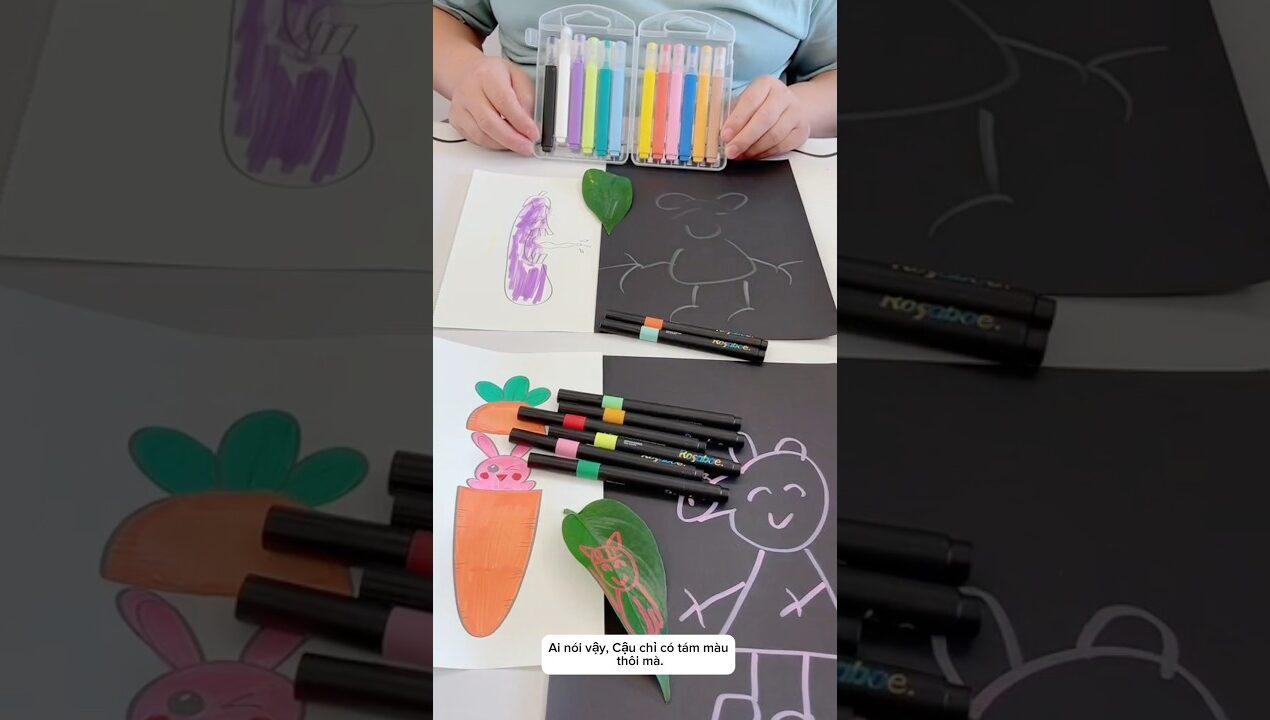 Vậy các bạn nói xem, bút của ai tốt hơn nào? #diy #viralvideo