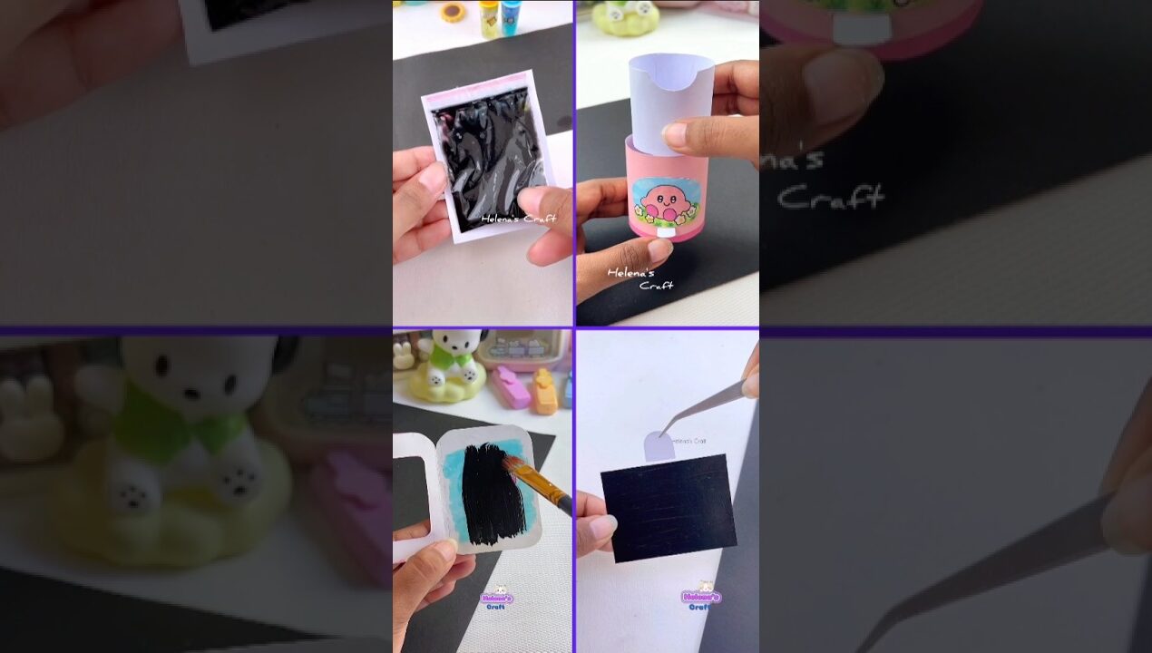4 Creative Craft Ideas 🤩 #diy #shorts #craft #helenascraft #diyideas
