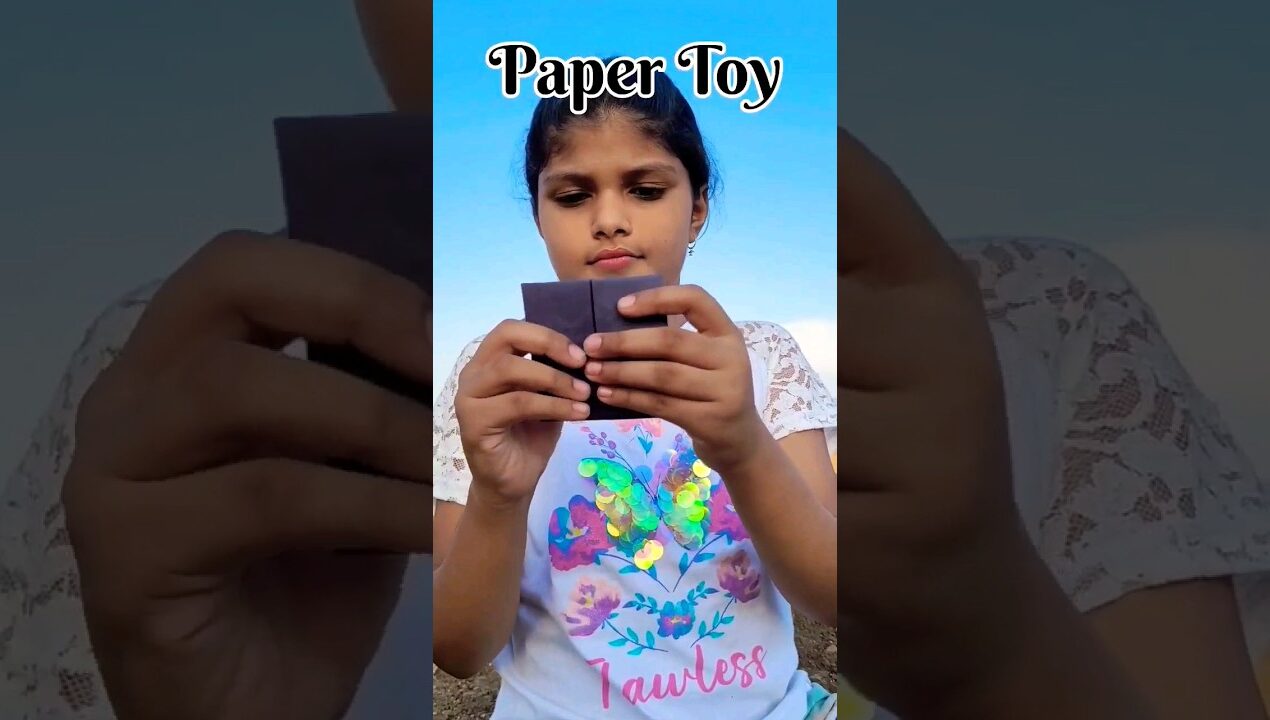 Paper Toy | Homemade craft #crafts #viral #diy #craftsforkids