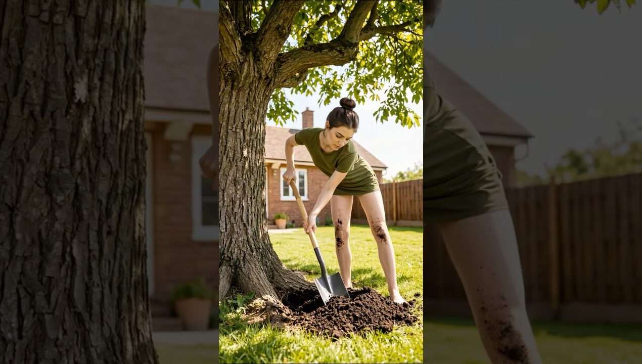 Bare Dirt to Hosta Garden Under a Tree 🌿