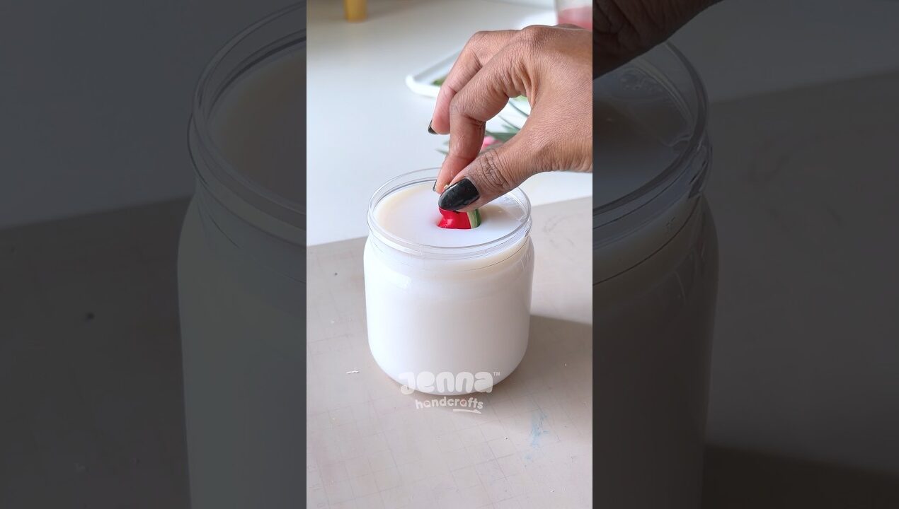 Brush Holder Idea with Jenna Clays #shorts #jennahandcrafts