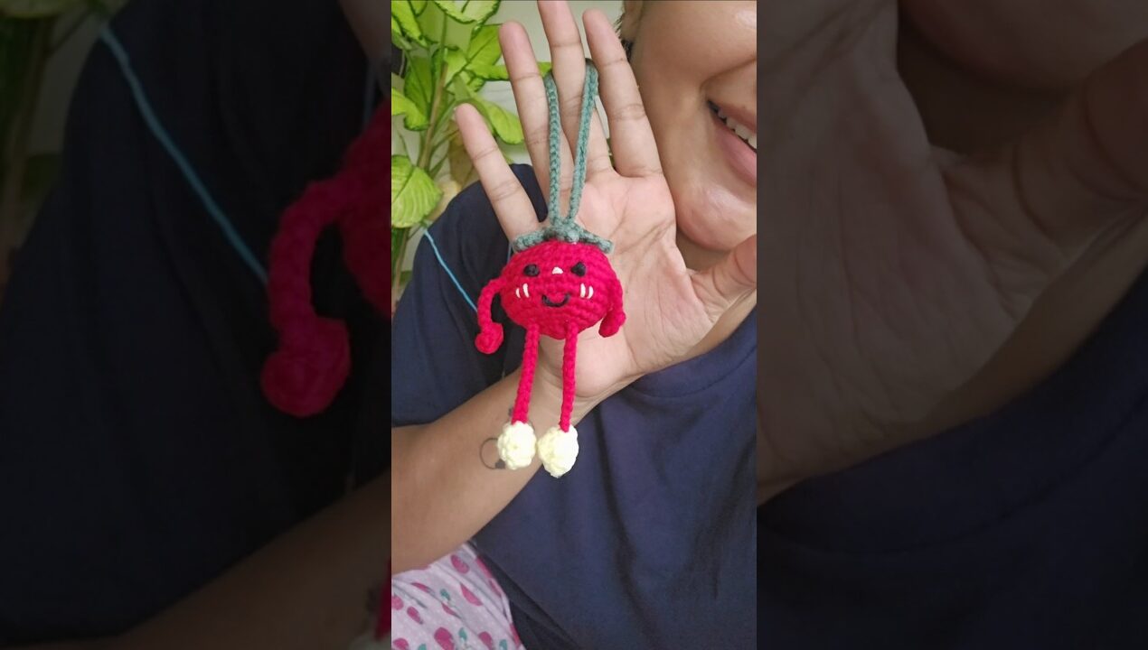 🍅Cutness വാരിവിതറണ തക്കാളി🫰 #shorts #diy #aesthetic #crochet