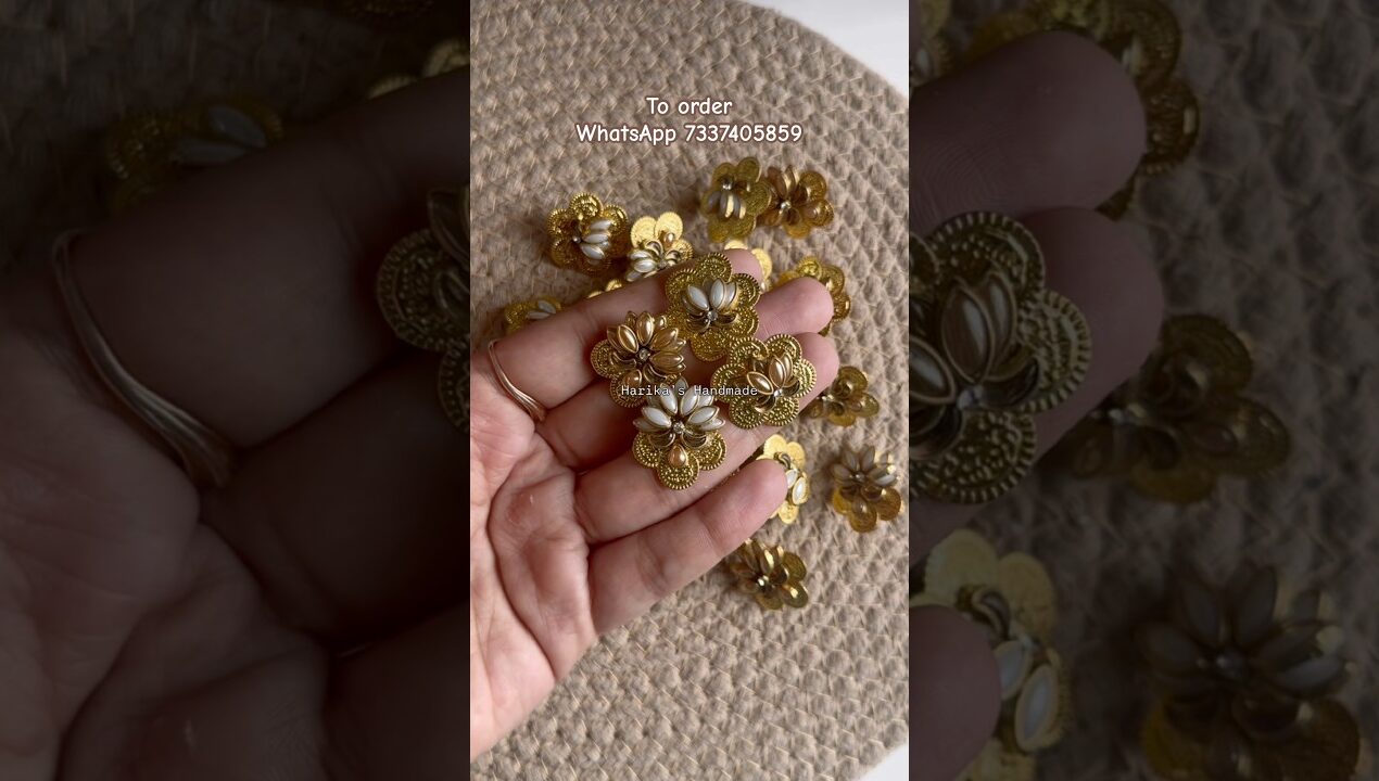 Jada Billalu | Handmade Hair Pins #bangles #jadabilla #handmade #diy #crafts #handmadejewellery #yt