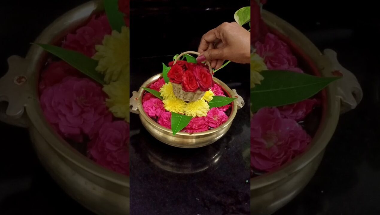 urli decoration ideas ✨ urili #ytshorts #mangoleaf/Rose mar 26