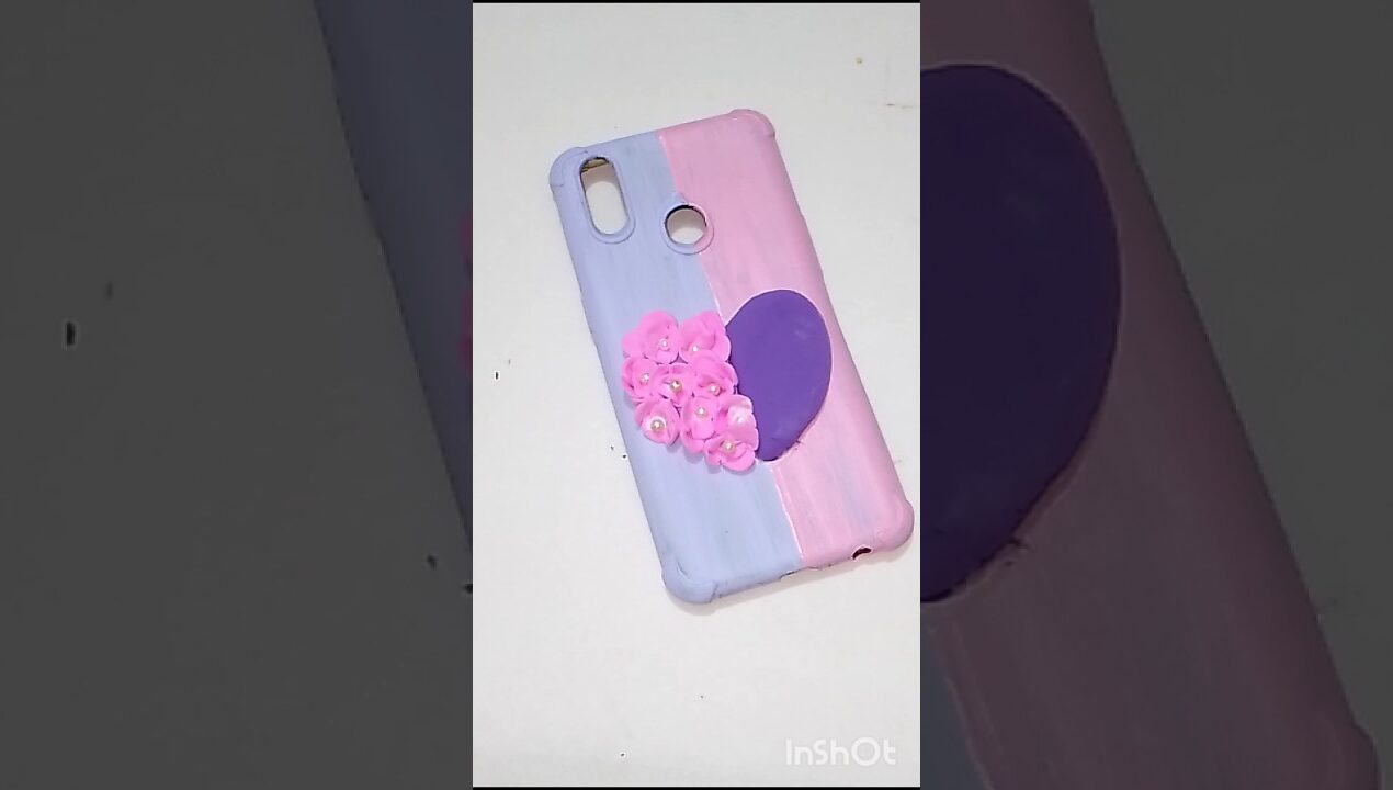 ❤️ DIY Fun and Creative Clay craft ideas l Satisfying and Easy craft #diy #shortvideo #phonecase