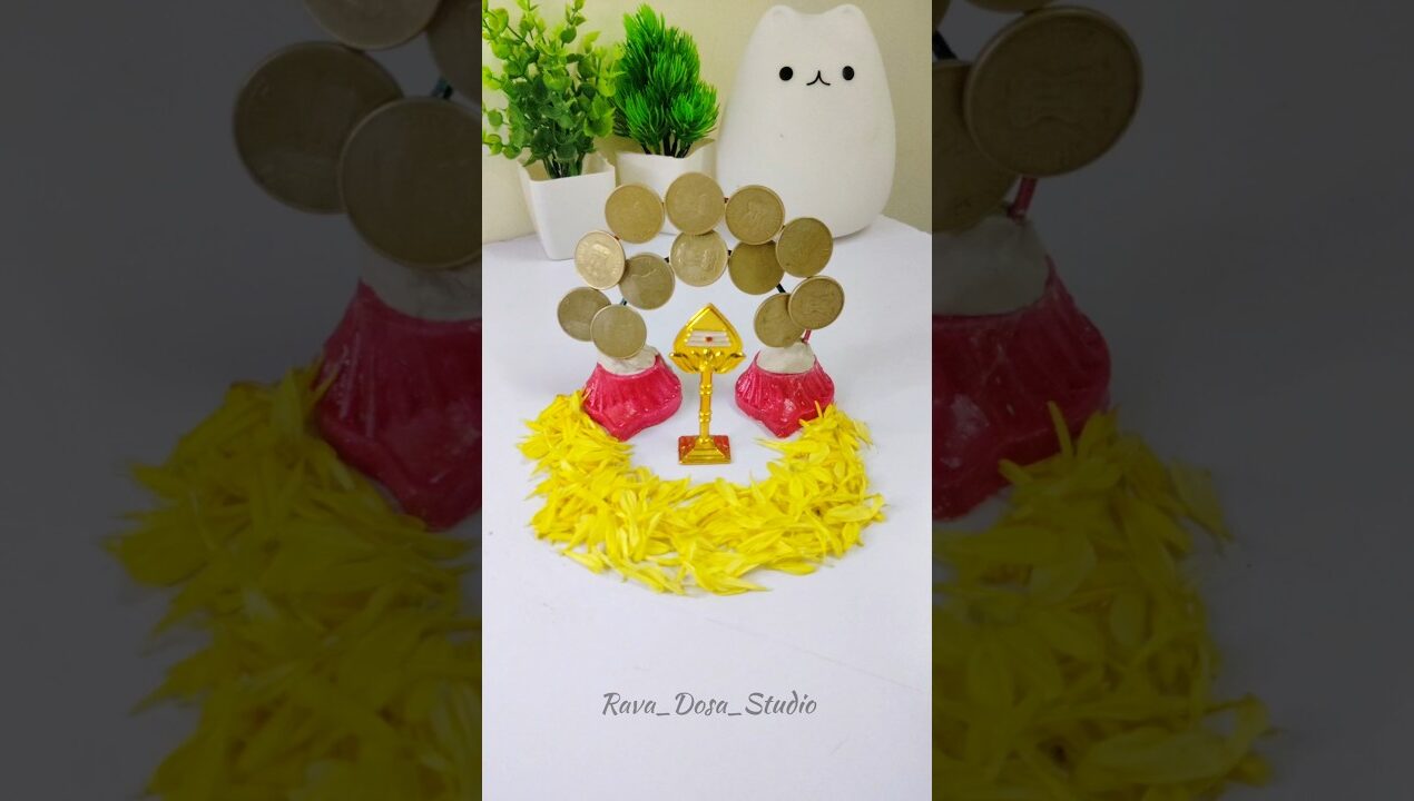 🪔DIY Pooja Decoration At Home #Shorts #diy #pooja #art #trending #idea  #murugan #songs #decoration