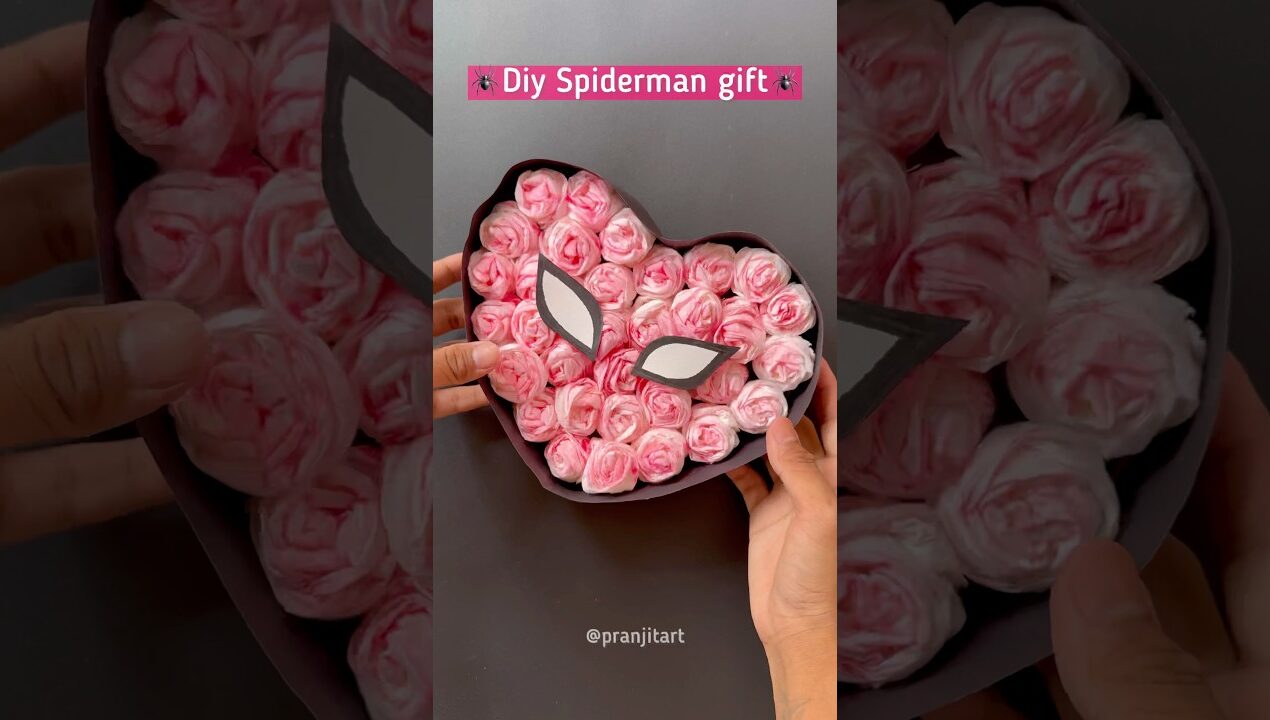 Diy gift ideas ❣️ | Tissue paper Craft ideas ✨ #shorts #diy #giftideas