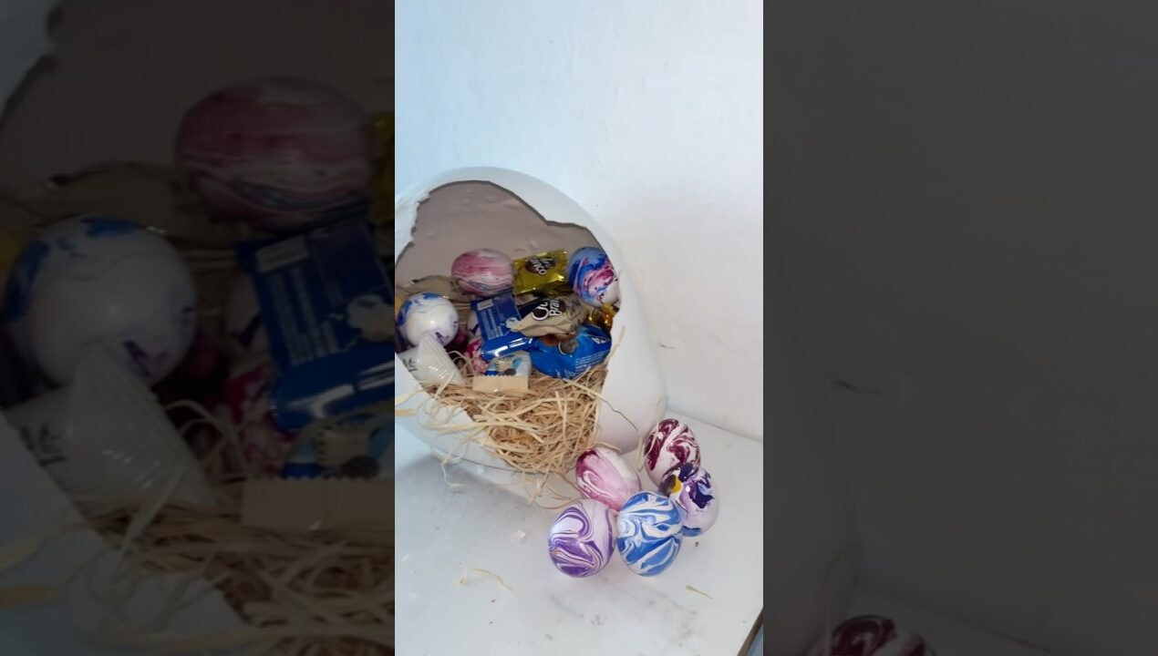 Quebrou 3 vezes… e na 4ª deu certo #diy #facavocemesmo #pascoa #diyideas #craft #crafts #ideias