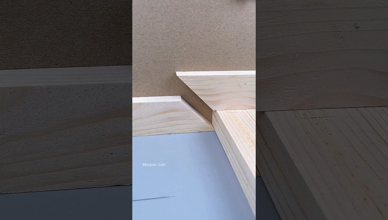 beginners must try. easy wood angle method #woodworking #ideas #diy