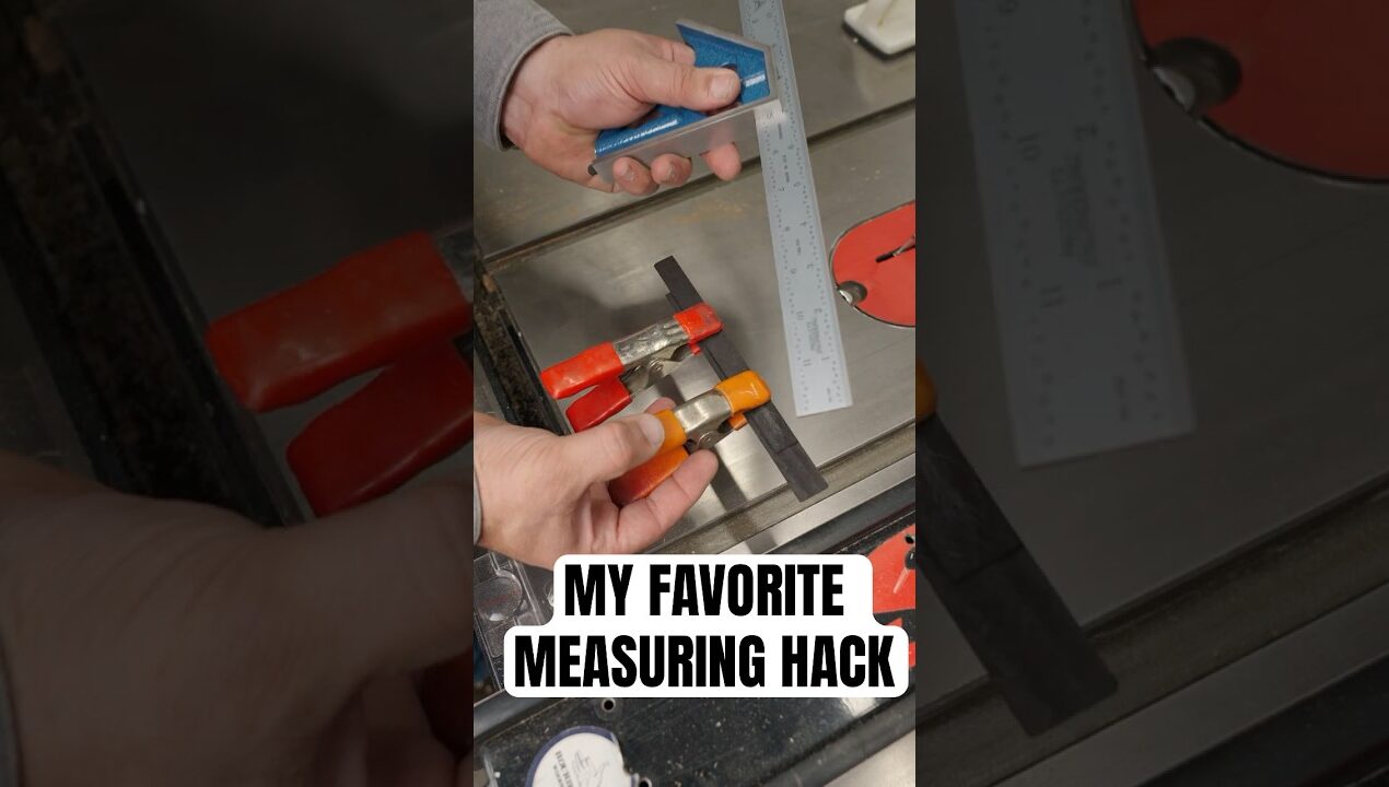 Finally Accurate Inside Measurements #diy #woodworking #hack