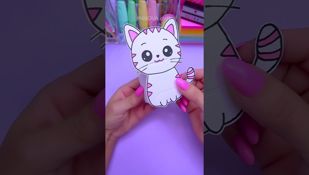 Magic paper crafts / DIY Paper Toys #shorts #youtubeshorts #diy #art #magic #papercraft #tricks