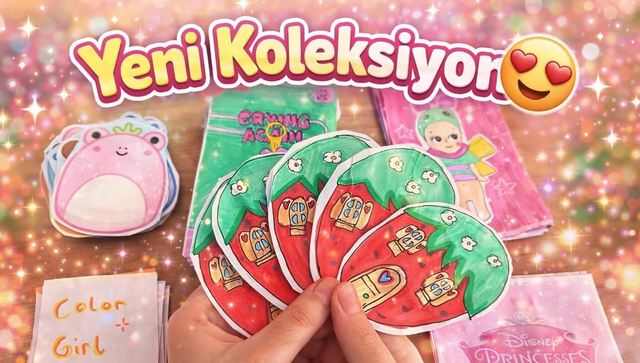 🌈Kağıttan Yeni Koleksiyon 😍 KAĞITTAN ETKİNLİKLER/PAPER DIY BOOK / Etkinlik Videosu