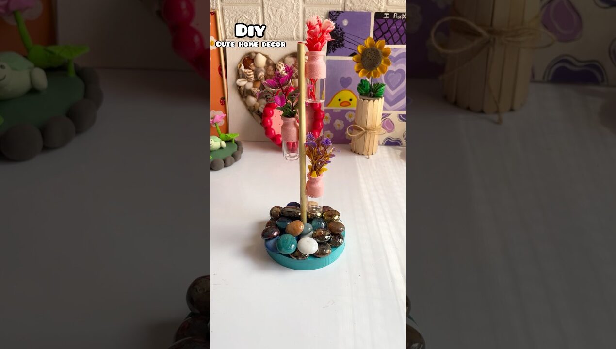 Diy home decor | Mini jar planter craft 🧿🌱 #craft #creativeart #craftideas #jarpainting #planter