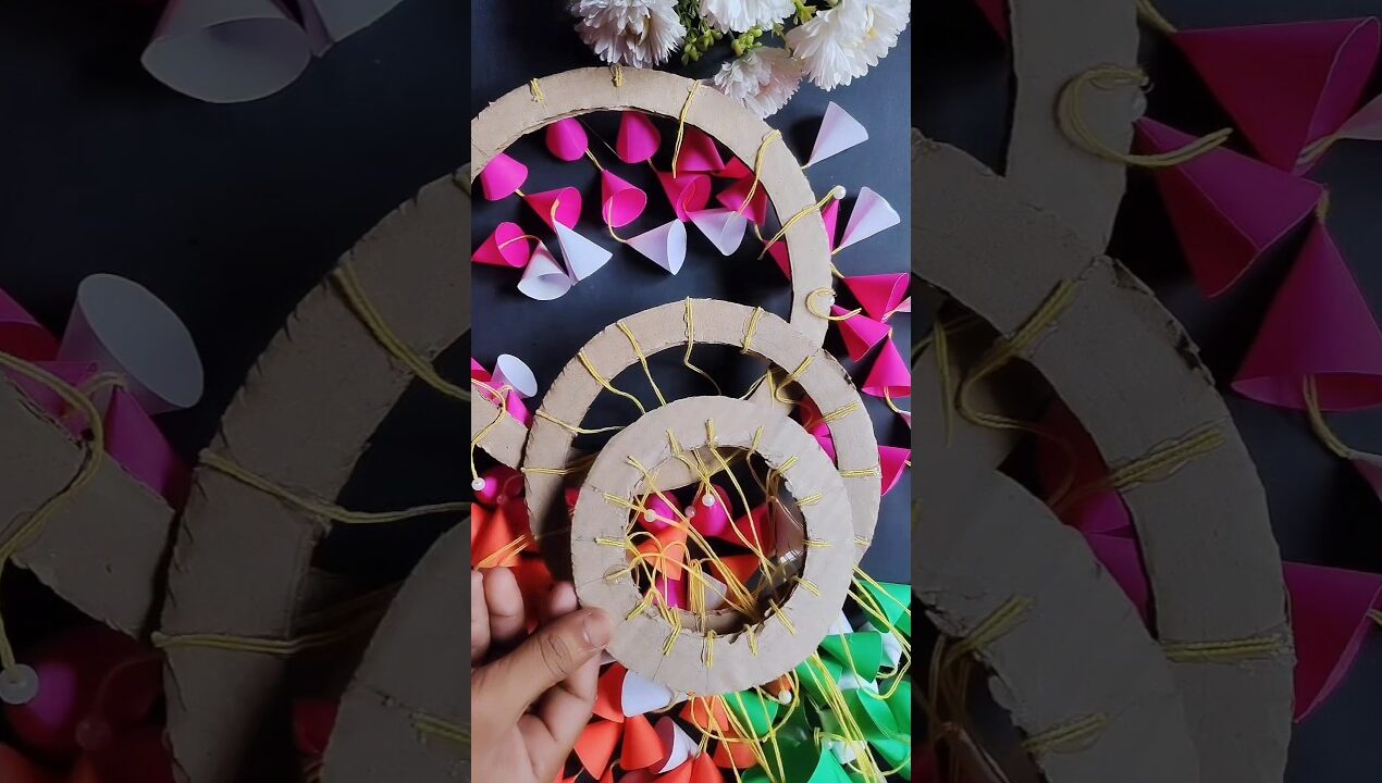 DIY Easy Cute Paper Wall Decoration ✨|| Wall Hanging Craft Ideas