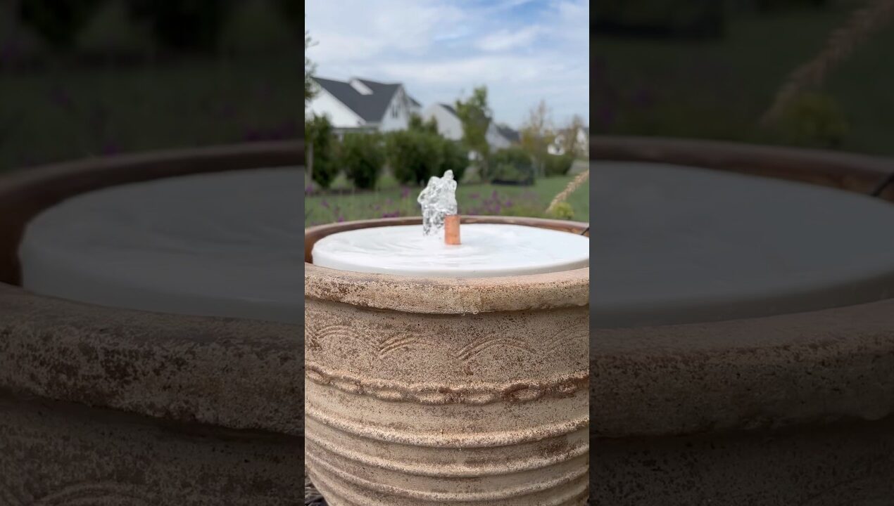 Easy DIY Fountains #fountain #diyfountain #easyfountain