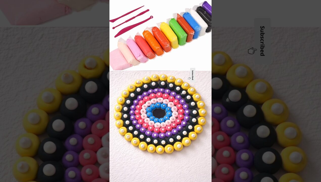 Super Clay Wall Hanging Home decor _ #diy #craft #ideas #vandanadiyideas _ #viral shorts #decoration