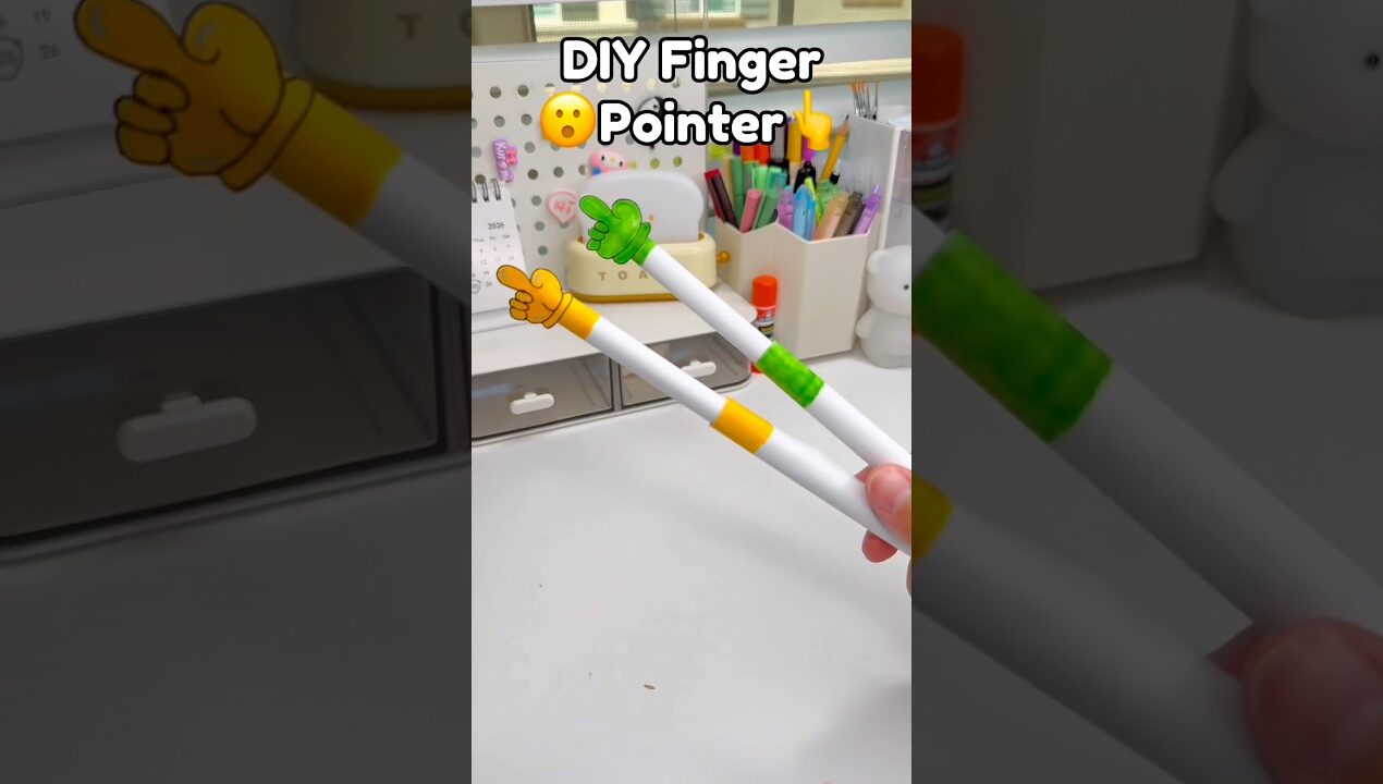 👆DIY Paper Finger Pointer Tutorial!? #diycrafts #cutecrafts #papercrafts #diy #crafts