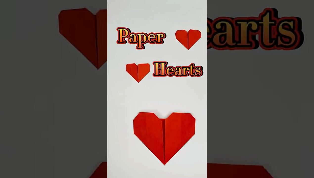 DIY Paper Heart #005 #diy #paper #diyshorts #craft #papercraft #origami #tutorial #diyideas