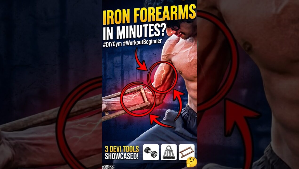 3 DIY Forearm & Finger Strengtheners | Best Home Workout Tools  #shorts #diy #jugaad  #forearms