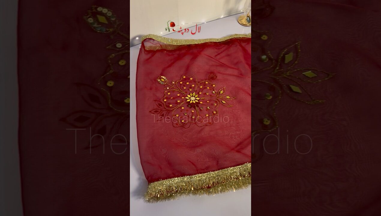 DIY DUPATTA PAINTING 🥀
